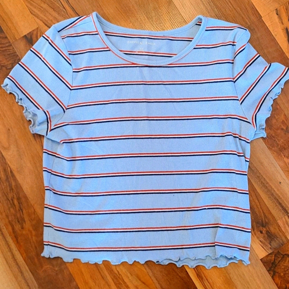 Womens American eagle crop top size L